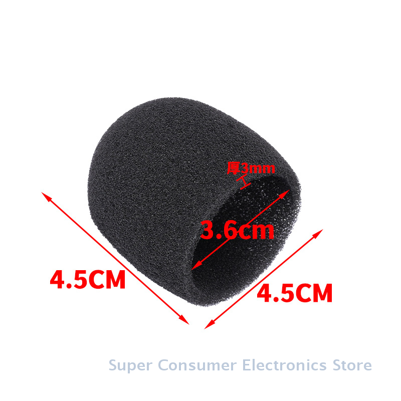Shure Mic Mv7 - غطاء حماية لميكروفون الزجاج الأمامي من