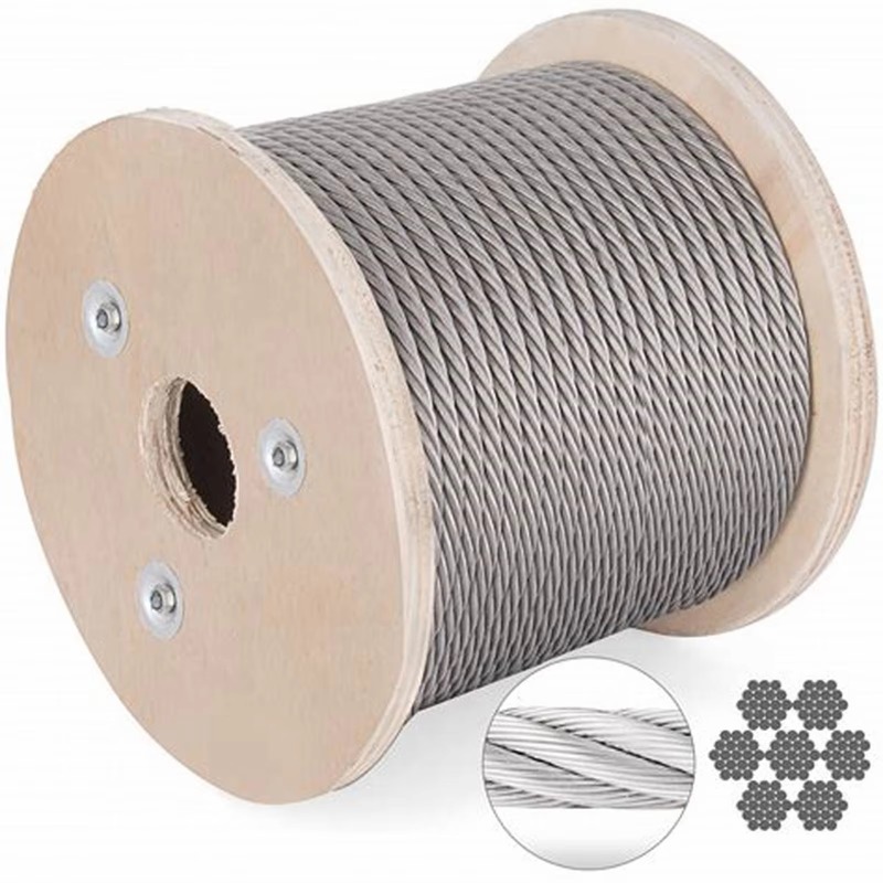 Stainless Wire Ss316 - سلك حبل 7X19 قطر 3.18 مللي
