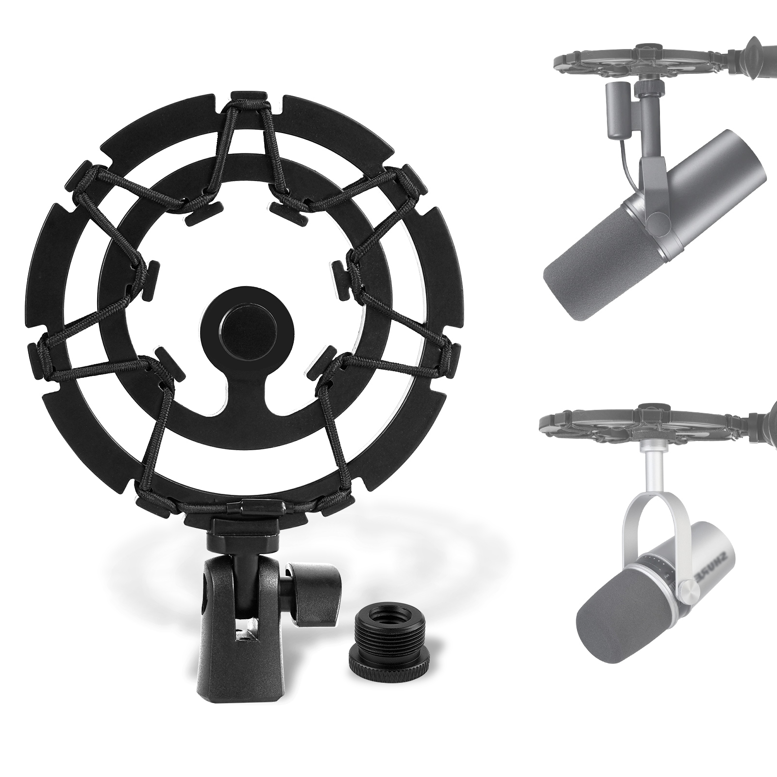 Shure Mic Mv7 - حامل ميكروفون مضاد للاهتزاز من Geekria