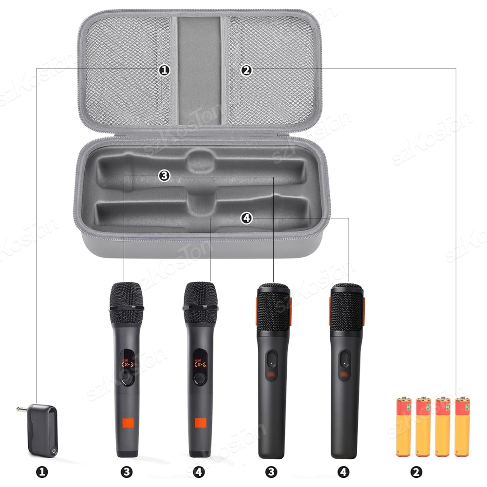 حافظة ميكروفون لاسلكي لـ JBL P - مراجعة Shure Mic Sm58 وسعره