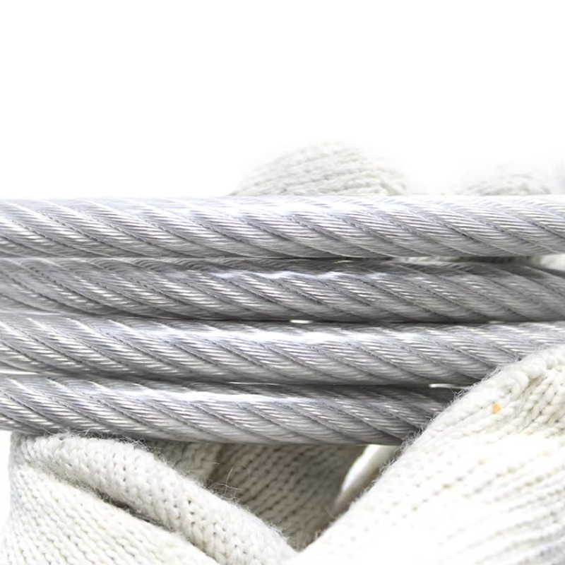 حبل سلك مطلي بالنايلون 7*7 Ss  - مراجعة Stainless Wire Ss316 وسعره