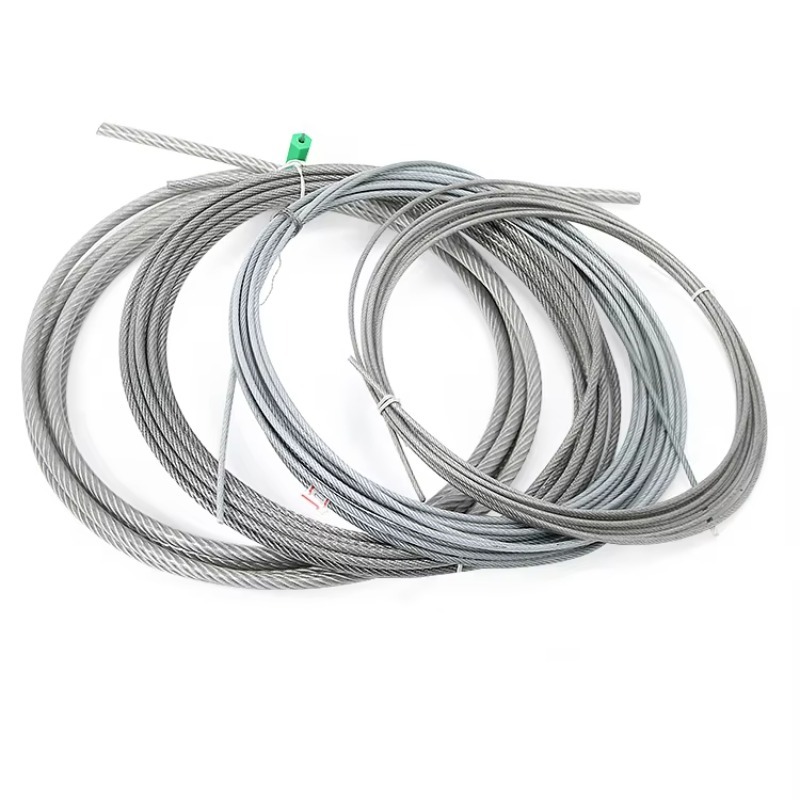 حبل سلك مطلي بالنايلون 7*7 Ss  - مراجعة Stainless Wire Ss316 وسعره