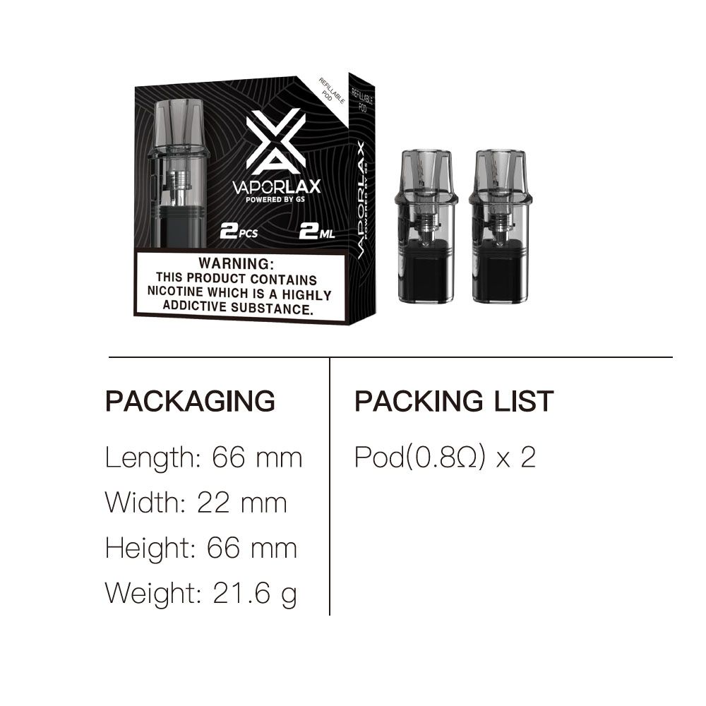 رذاذ خزان Vaporlax قابل لإعادة - مراجعة Vaping Area وسعره