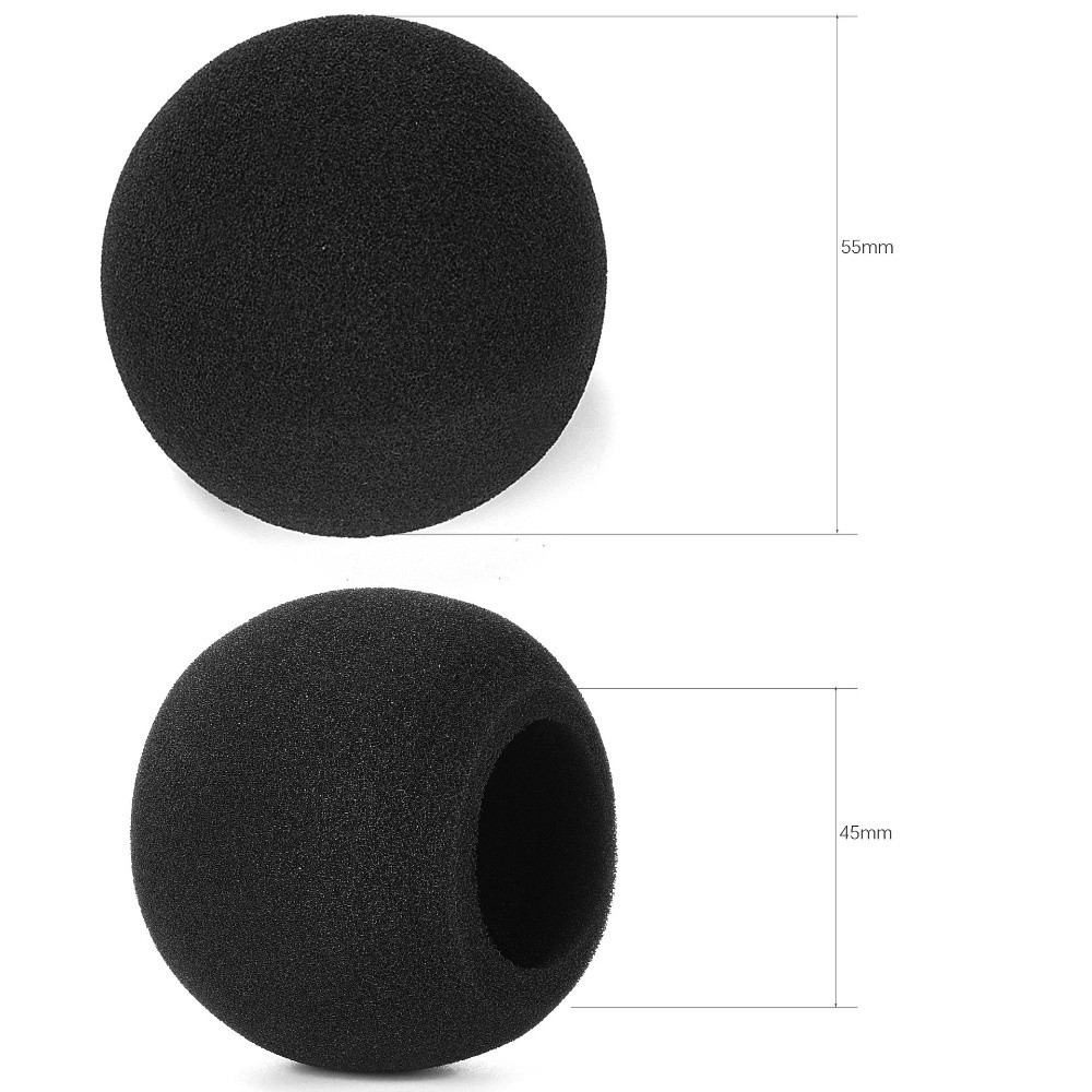 غطاء ميكروفون بديل من الإسفنج  - مراجعة Shure Mic Sm58 وسعره