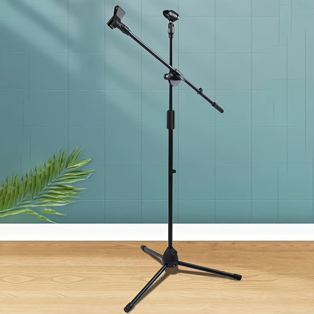 حامل ميكروفون أرضي بتصميم ذراع - مراجعة Shure Mic Sm58 وسعره