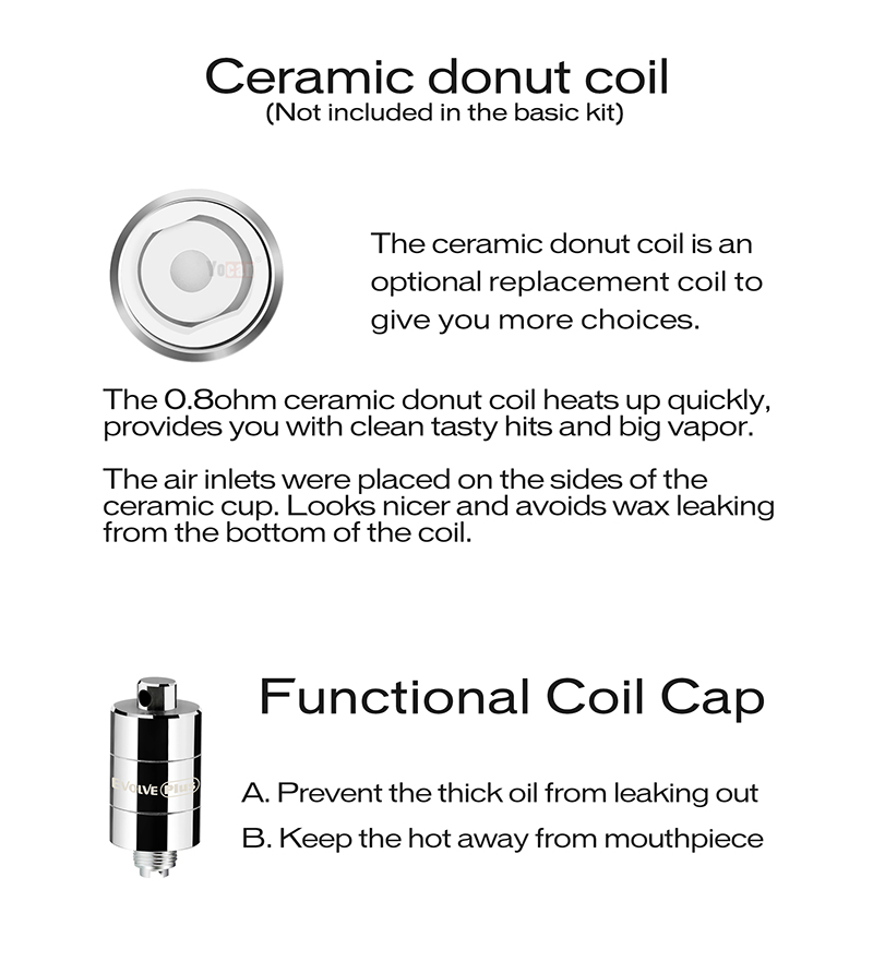 الأصلي Yocan تتطور زائد QDC لف - مراجعة Vaping Area وسعره