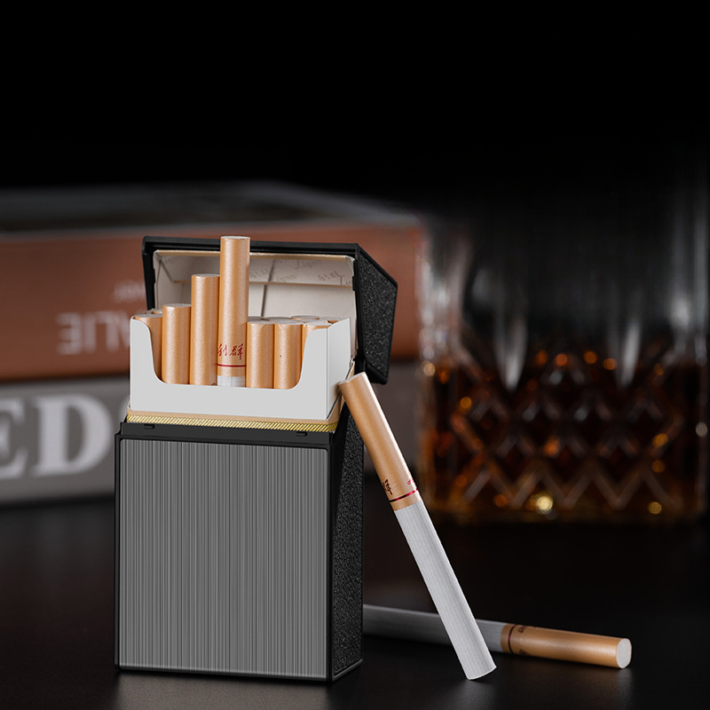 2 في 1 20 علبة السجائر ولاعة U - مراجعة Accessories For Vaping وسعره