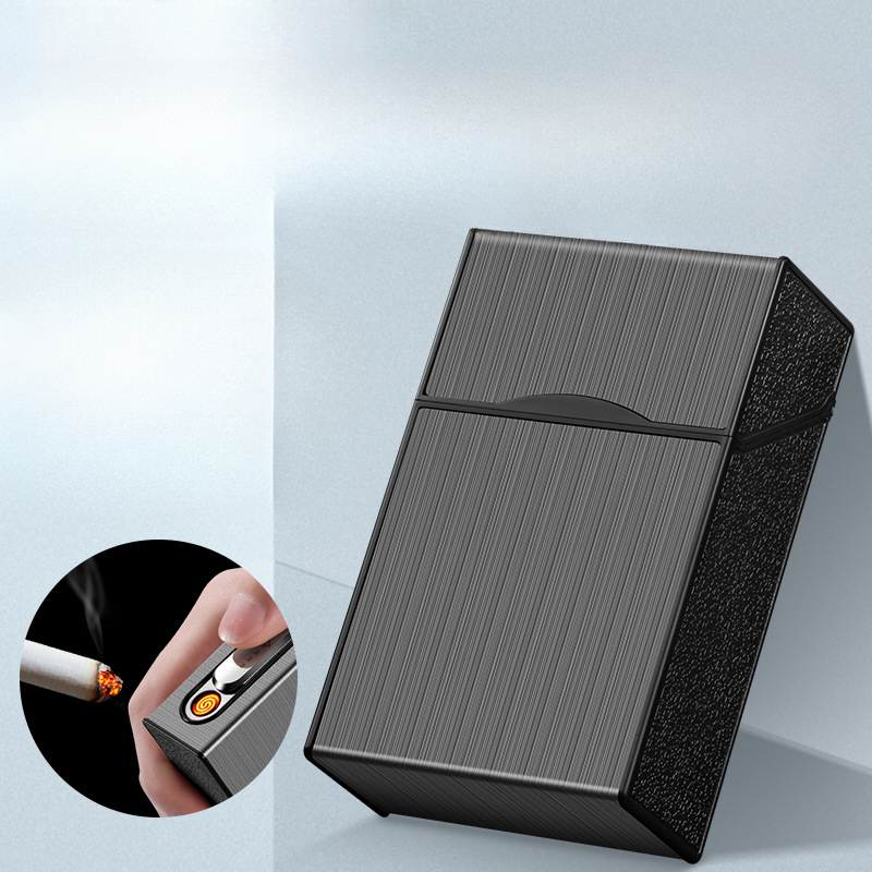 2 في 1 20 علبة السجائر ولاعة U - مراجعة Accessories For Vaping وسعره
