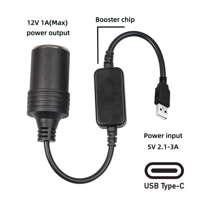 5 فولت 2A USB إلى 12 فولت مقبس - مراجعة Accessories For Vaping وسعره