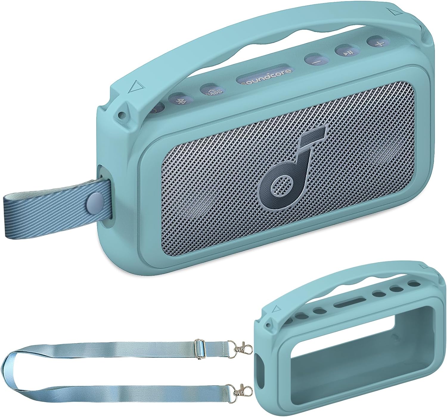 جراب غطاء واقي بمقبض أنكر-سيلي - مراجعة Anker Speaker Soundcore Motion+ وسعره