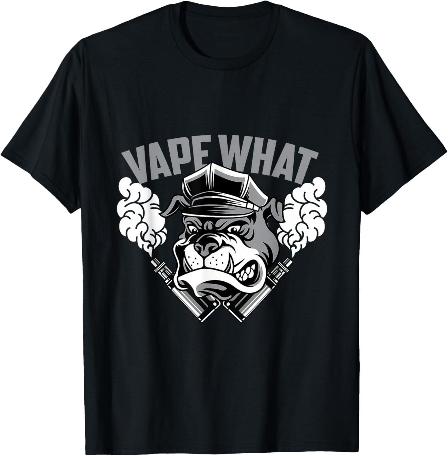 تي شيرت Vape What Bulldog بطبا - مراجعة Vaping Shop وسعره
