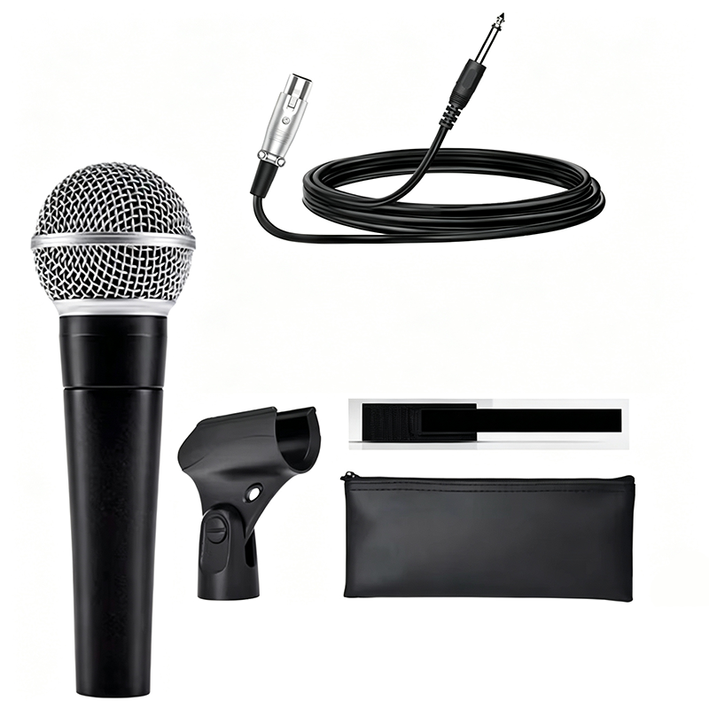 ميكروفون كاريوكي ديناميكي احتر - مراجعة Shure Mic Sm58 وسعره