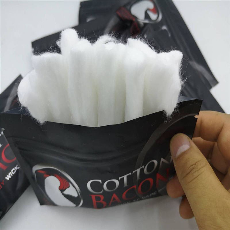 بيكون-سيجارة إلكترونية ، قطن ، - مراجعة Accessories For Vaping وسعره