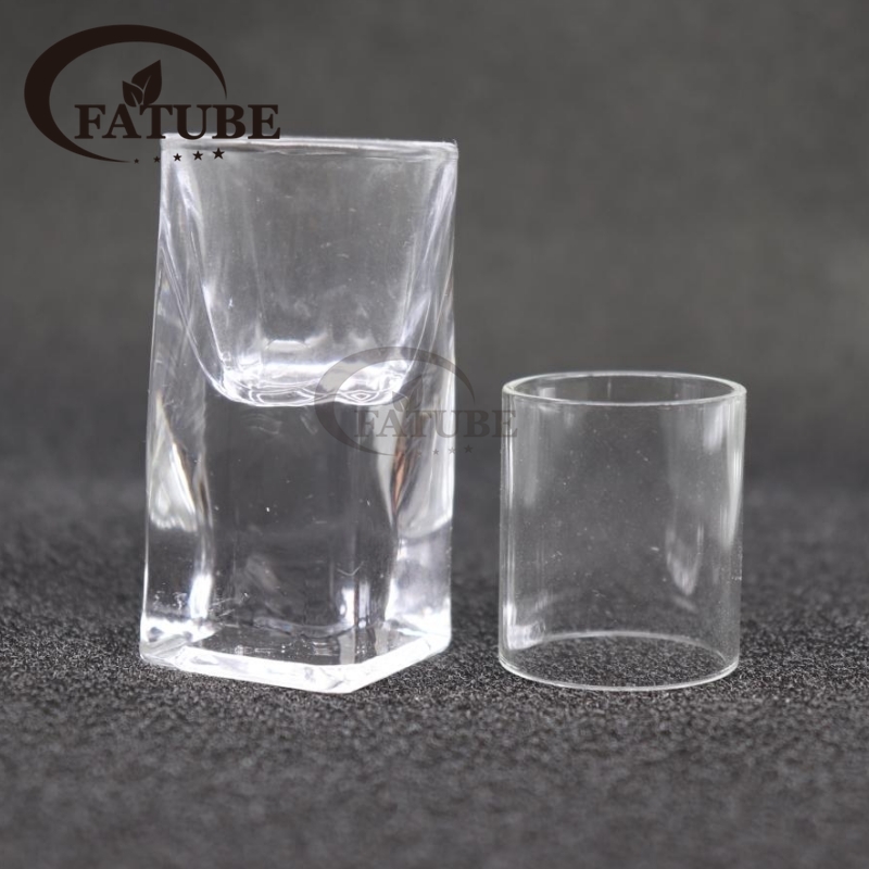 كأس زجاجي مستقيم كومبو ، RDTA  - مراجعة Rdta Tank Glass وسعره