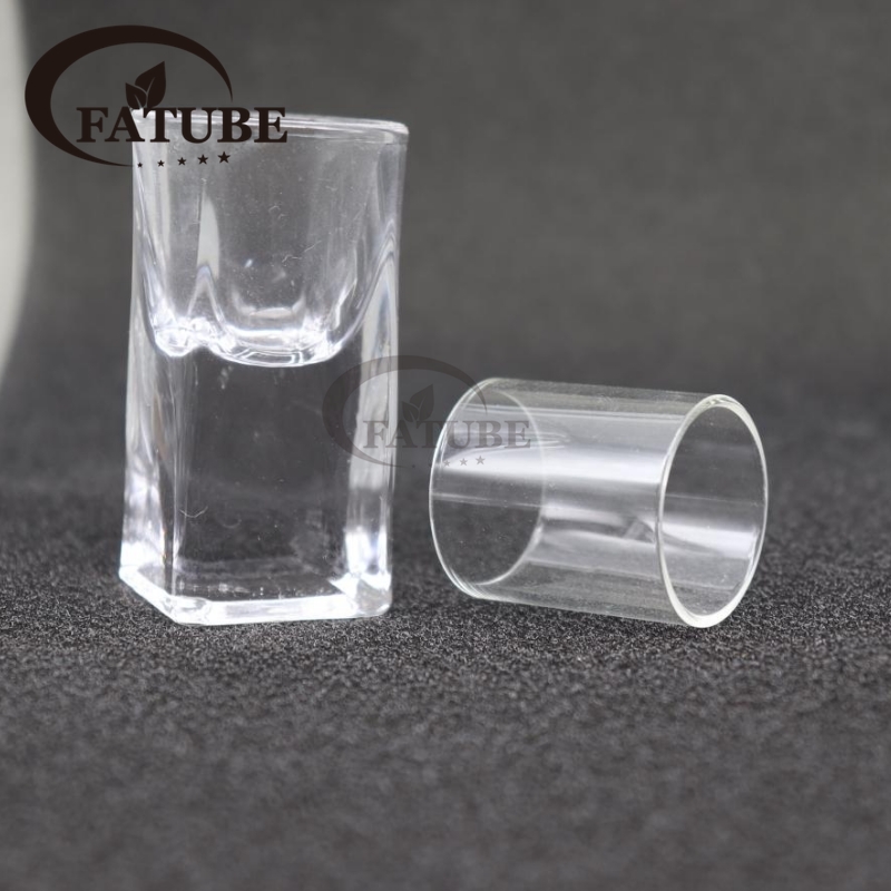 كأس زجاجي مستقيم كومبو ، RDTA  - مراجعة Rdta Tank Glass وسعره
