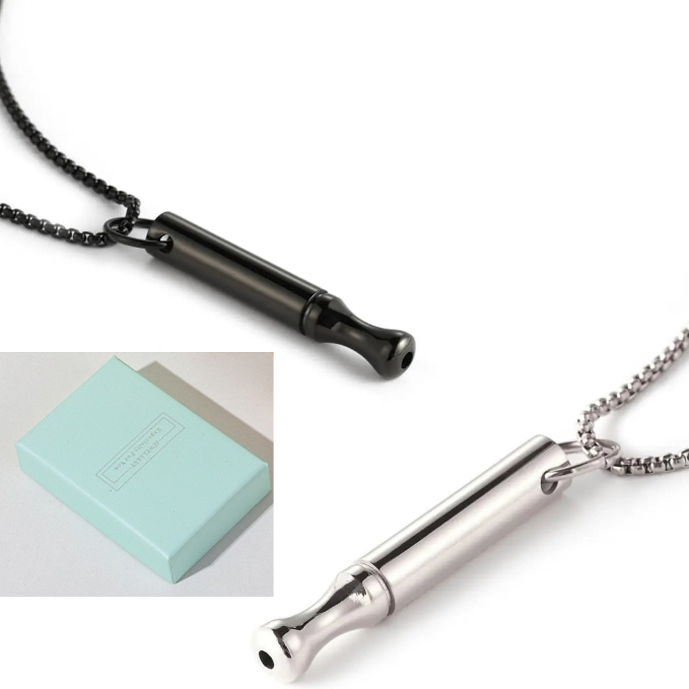 التيتانيوم الصلب التنفس قلادة  - مراجعة Accessories For Vaping وسعره
