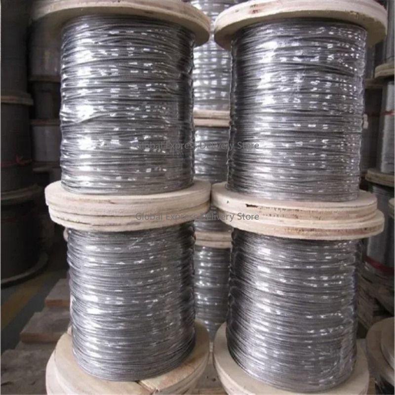 304 201 كابل الفولاذ المقاوم ل - مراجعة Stainless Wire Ss316 وسعره